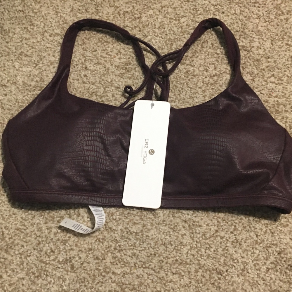 CRZ yoga hot yoga bra